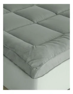 Charcoal Bamboo Blend Topper 800GSM 45cm -Bedding Shop 955201690 5 720x928