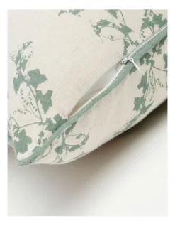 Heritage Persephone Printed Cushion 50x50cm In Beige/Green -Bedding Shop 957466180 4 720x928