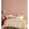 Linen House Capri Quilt Cover Set In Pale Peach -Bedding Shop 958042900 958044160 1 720x928