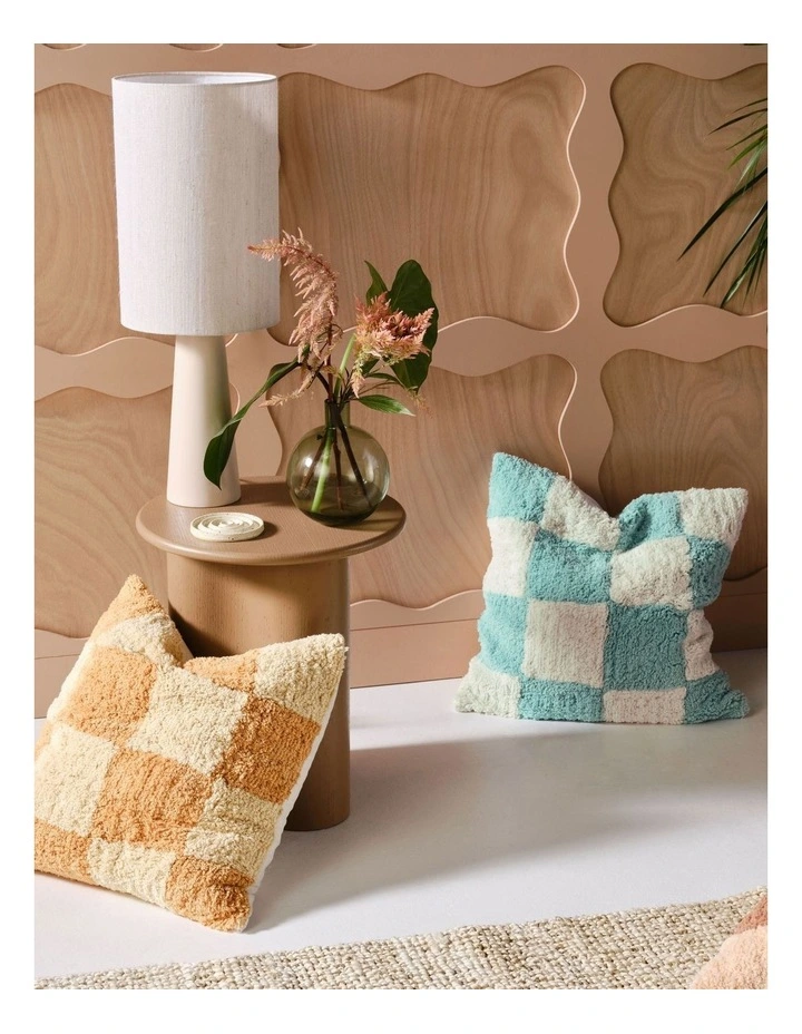 Linen House Blake Cushion In Tan 4 Linen House Blake Cushion In Tan - Image 2