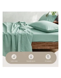 Single Size Bed Sheets Set In Green -Bedding Shop 965857780 4 720x928