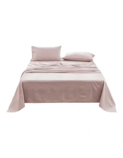 Single Size Bed Sheets Set In Purple