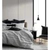Fitzgerald Coal Quilt Cover Set In Stone -Bedding Shop 975109960 1 720x928