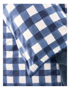 ESPRIT Georgie Quilt Cover Set In Navy -Bedding Shop 975885850 3 720x928