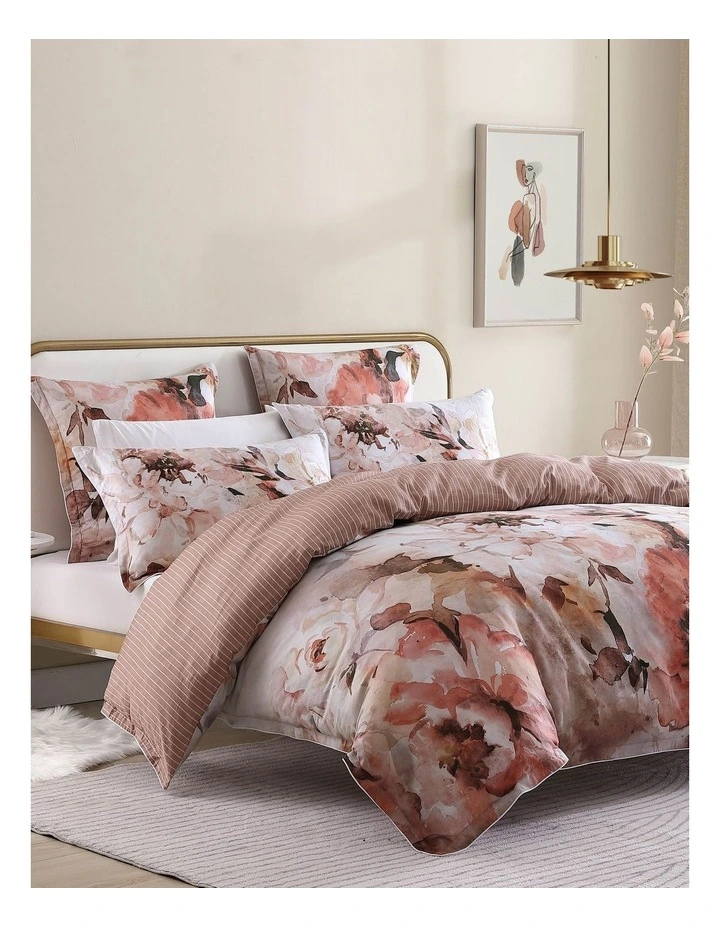 Tessa Quilt Cover Set In Pink 4 Tessa Quilt Cover Set In Pink - Image 2