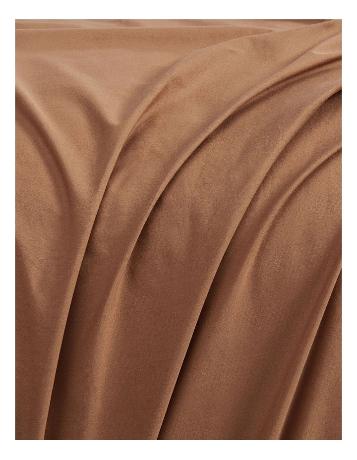 Calvin Klein CK Naturals Tencel Cotton Quilt Cover Set In Sandalwood 6 Calvin Klein CK Naturals Tencel Cotton Quilt Cover Set In Sandalwood - Image 4