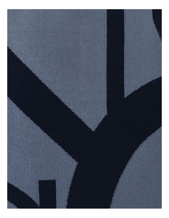 Calvin Klein Abstract Logo Cushion In Deep Sea 5 Calvin Klein Abstract Logo Cushion In Deep Sea - Image 3