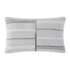 Calvin Klein Embroidered Stripe Cushion In Snow -Bedding Shop 980811820 1 720x928