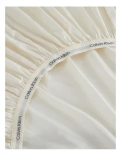 Calvin Klein CK Naturals Tencel Cotton Sheet Set In Natural Undyed -Bedding Shop 980812900 980813350 3 720x928