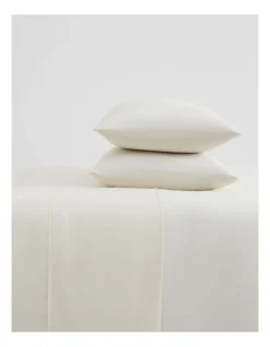 Calvin Klein CK Naturals Tencel Cotton Sheet Set In Natural Undyed -Bedding Shop 980812900 980813350 4 720x928
