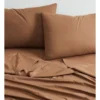 Calvin Klein CK Naturals Tencel Cotton Sheet Set In Sandalwood 1 Calvin Klein CK Naturals Tencel Cotton Sheet Set In Sandalwood -Bedding Shop 980812900 988517800 1 720x928