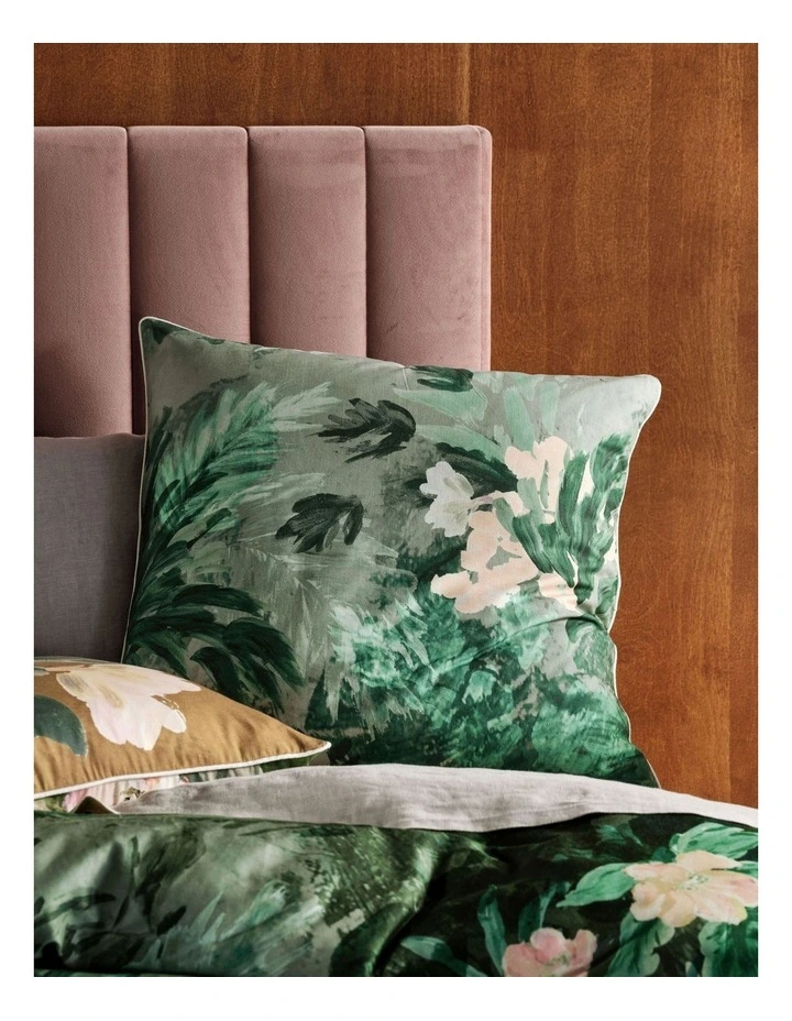 Linen House Retreat Quilt Cover Set In Green 6 Linen House Retreat Quilt Cover Set In Green - Image 4