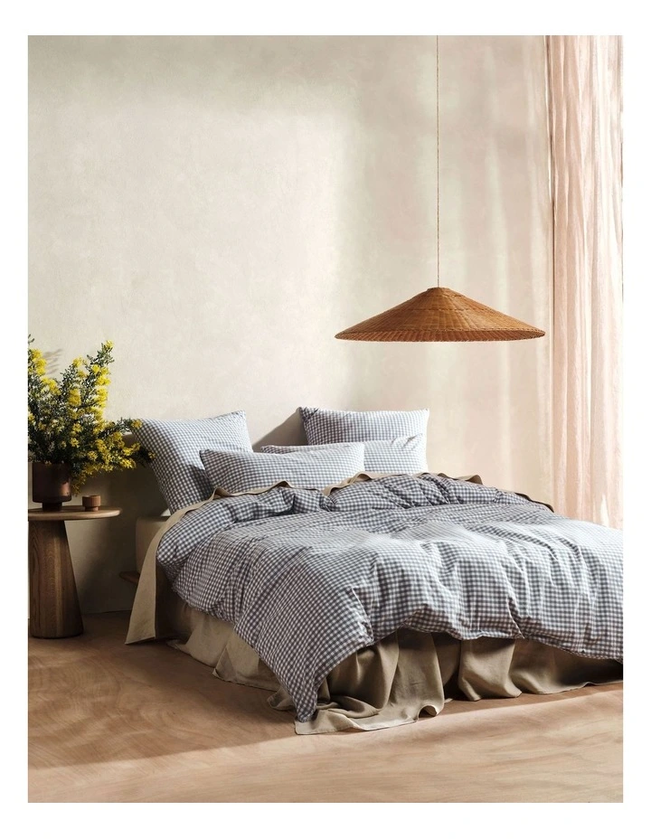 Linen House Springsteen Quilt Cover Set In Blue 3 Linen House Springsteen Quilt Cover Set In Blue