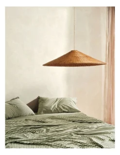 Linen House Springsteen Quilt Cover Set In Moss -Bedding Shop 987192820 987184360 2 720x928