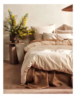 Linen House Springsteen Quilt Cover Set In Peach -Bedding Shop 987192820 987184900 2 720x928
