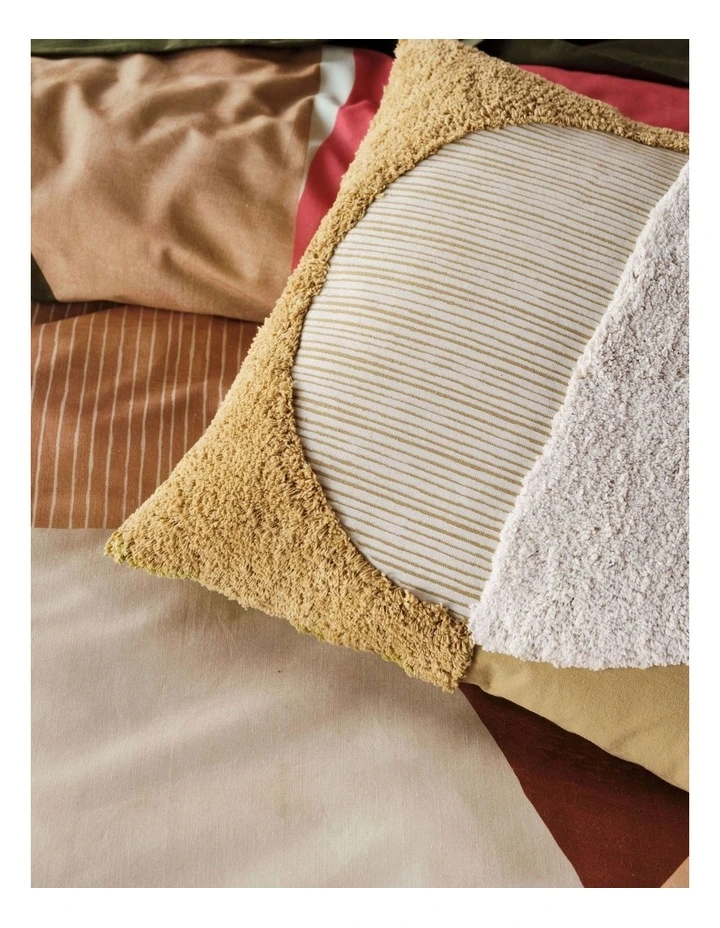 Linen House Doja Cushion In Brown 5 Linen House Doja Cushion In Brown - Image 3