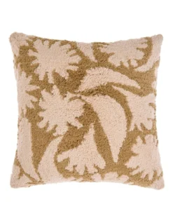 Linen House Olli Cushion In Pink/Brown