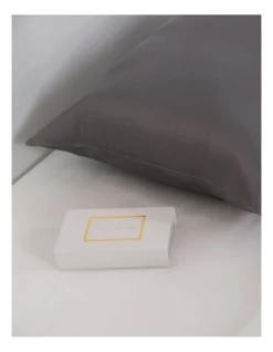 Pure Silk Pillowcase 100% Mulberry Silk Hypoallergenic In Charcoal -Bedding Shop 988484680 3 720x928