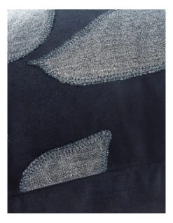 Baretton Square Cushion In Midnight -Bedding Shop 988993000 3 720x928