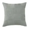 Brannen Square Cushion In Green Smoke -Bedding Shop 988994620 1 720x928