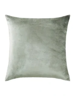 Braylon European Pillowcase In Green Smoke -Bedding Shop 988994710 2 720x928