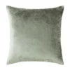 Braylon Square Cushion In Green Smoke -Bedding Shop 988994800 1 720x928