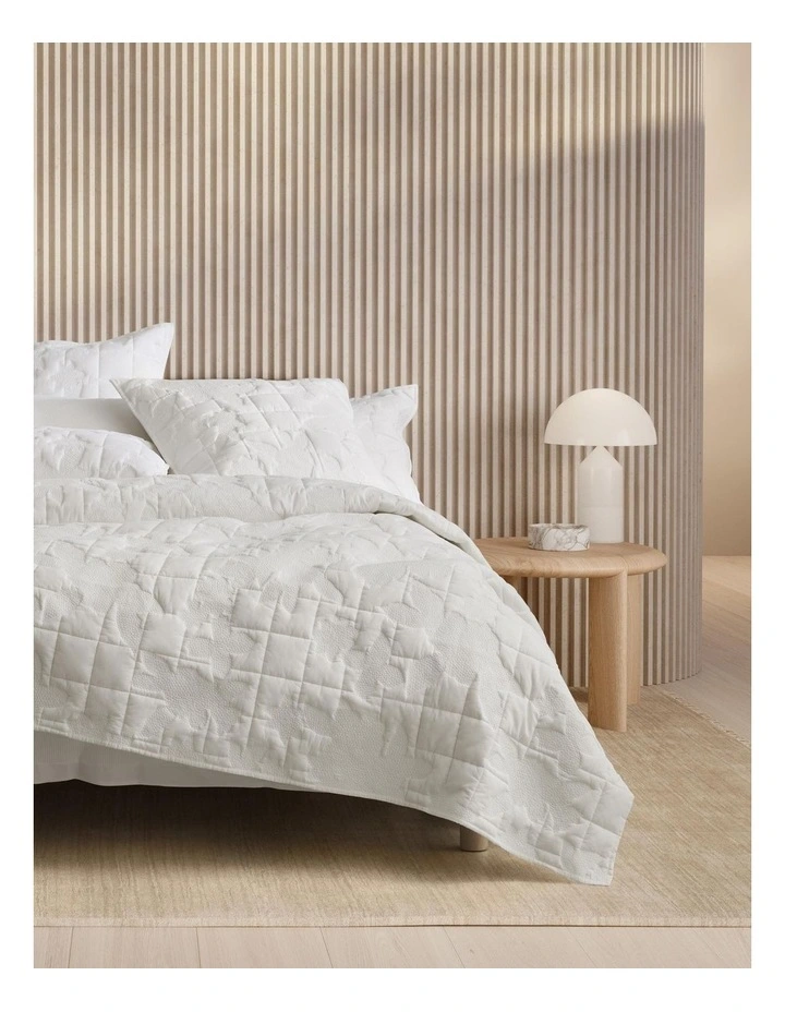 Caldwel Tailored Sham In White 4 Caldwel Tailored Sham In White - Image 2