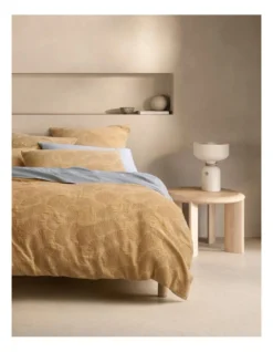 Drey Quilt Cover In Honey