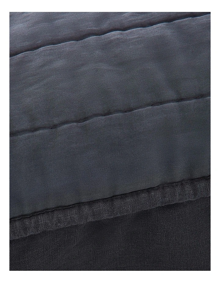 Westmount European Pillowcase In Carbon 5 Westmount European Pillowcase In Carbon - Image 3