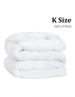 Duck Down Feather 700GSM Quilt Duvet Doona King In White 12 Duck Down Feather 700GSM Quilt Duvet Doona King In White -Bedding Shop 989375050 4 720x928