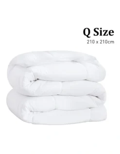Duck Down Feather 700GSM Quilt Duvet Doona Queen In White -Bedding Shop 989375140 4 720x928