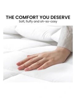 Goose Down Feather 800GSM Comforter Doona Super King In White -Bedding Shop 989375770 6 720x928