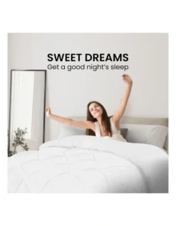Microfibre Bamboo Quilt 400GSM Comforter Doona King In White -Bedding Shop 989376310 5 720x928