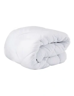 Microfibre Bamboo Quilt 500GSM Comforter Doona King In White
