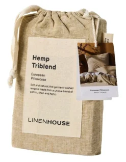 Linen House Hemp Triblend Quilt Cover Set In Ochre -Bedding Shop 991888840 991887400 6 720x928