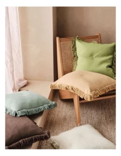 Linen House Coastal Cushion In Walnut -Bedding Shop 992565460 3 720x928